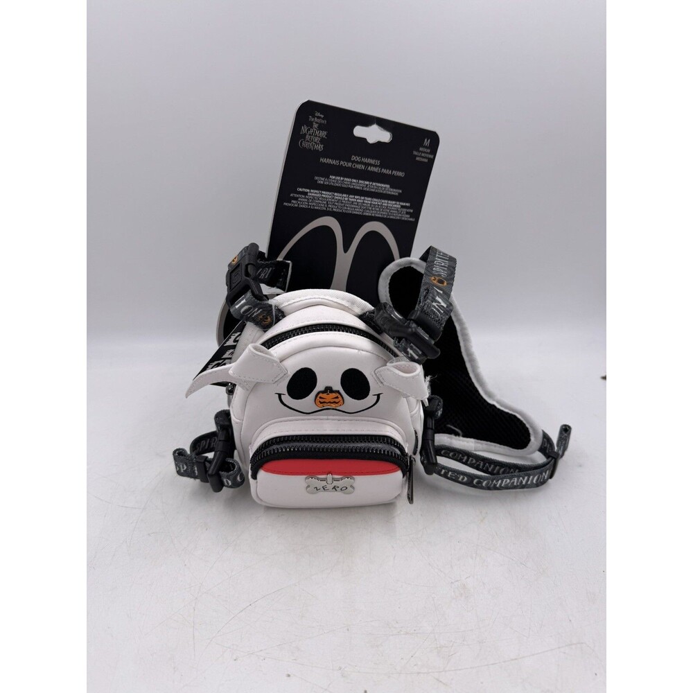 Disney The Nightmare Before Christmas ZERO Dog Harness size Medium Glows in Dark